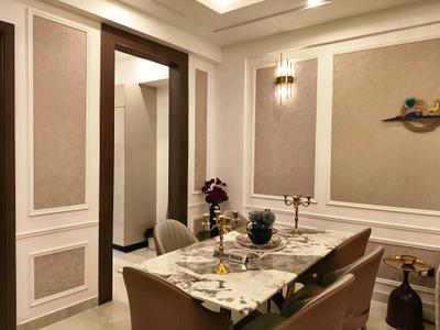 Dining Area Image of 1600 Sq.ft 3 BHK Builder Floor for rent in Trehan Luxury Floors 71, Sector 71 Gurgaon for Rs. 47000