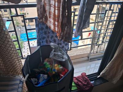 Balcony Image of 640 Sq.ft 1 BHK Apartment / Flat for sale in Rabale Navi Mumbai for Rs. 3000000