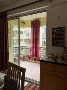 Hall Image of 1350 Sq.ft 2 BHK Apartment / Flat for rent in Puravankara Purva Belmont, Kumaraswamy Layout Bengaluru for Rs. 40000