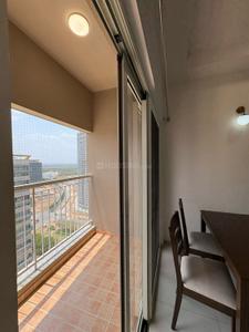 Balcony Image of 1000 Sq.ft 2 BHK Apartment / Flat for rent in Sobha Dream Heights, Gujarat International Finance Tec City Gandhinagar for Rs. 45000
