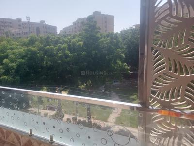Balcony Image of 1100 Sq.ft 2 BHK Builder Floor for rent in Pratap Nagar Jaipur for Rs. 17000