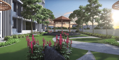 Image of 1053 Sq.ft 2 BHK Apartment / Flat for sale in Goel Ganga Asmi, Wakad, Pune for Rs. 6200000