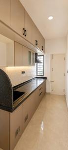 Kitchen Image of 750 Sq.ft 1 BHK Apartment / Flat for rent in Thanisandra Bengaluru for Rs. 23000