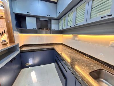 Kitchen Image of 1458 Sq.ft 3 BHK Apartment / Flat for rent in Rajvaibhav Meher Shelter, Dharampeth Nagpur for Rs. 35000