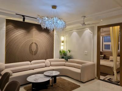 Living Room Image of 1100 Sq.ft 3 BHK Apartment / Flat for sale in PNM Affordable Floors, Hastsal New Delhi for Rs. 7500000