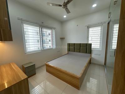 Bedroom Image of 1600 Sq.ft 3 BHK Apartment / Flat for rent in Aparna Zenon, Manikonda Hyderabad for Rs. 65000