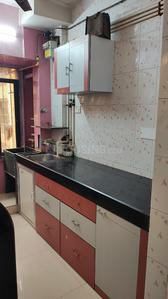 Kitchen Image of 455 Sq.ft 1 BHK Apartment / Flat for sale in Chand Ganga, Borivali West Mumbai for Rs. 9695000