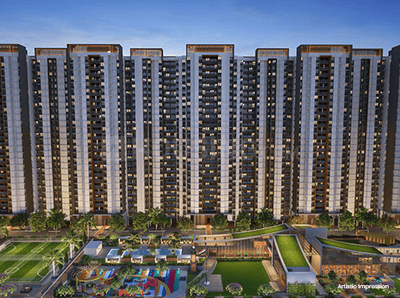 Image of 1087 Sq.ft 2 BHK Apartment / Flat for sale in Gini Vivante, Kiwale, Pune for Rs. 6500000