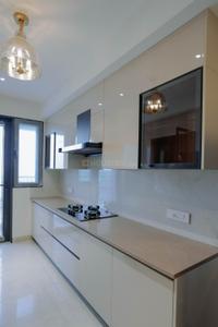 Kitchen Image of 1800 Sq.ft 3 BHK Builder Floor for sale in Gulmohar Vintage Arch 1, JLPL Industrial Area Mohali for Rs. 21600000