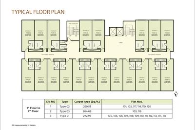 Floor Plan Image of 369 Sq.ft 1 RK Studio for sale in Magarpatta City Pune for Rs. 4000000