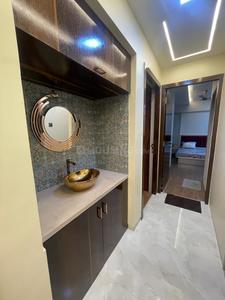 Kitchen Image of 1300 Sq.ft 3 BHK Apartment / Flat for rent in Airoli Navi Mumbai for Rs. 85000