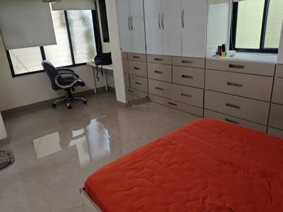 Bedroom Image of 1800 Sq.ft 3 BHK Apartment / Flat for rent in Sanpada Navi Mumbai for Rs. 70000