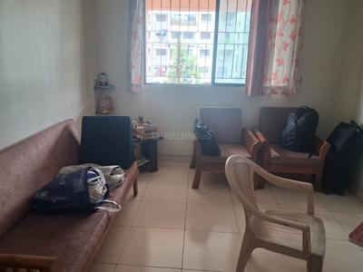 Hall Image of 570 Sq.ft 1 BHK Apartment / Flat for rent in Magarpatta Heliconia, Hadapsar Pune for Rs. 31000