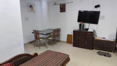Living Room Image of 1260 Sq.ft 2 BHK Apartment / Flat for rent in ICB Island, Gota Ahmedabad for Rs. 22000