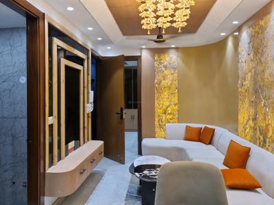 Living Room Image of 1000 Sq.ft 3 BHK Apartment / Flat for sale in Dwarka Mor New Delhi for Rs. 6800000