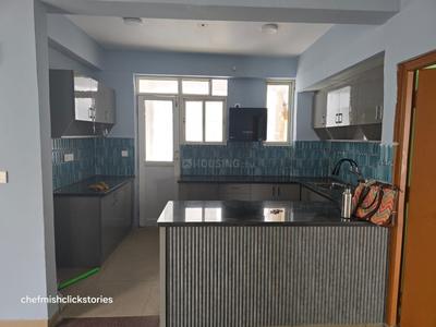 Kitchen Image of 2062 Sq.ft 4 BHK Apartment / Flat for rent in AWHO Sandeep Vihar, K R Puram Bengaluru for Rs. 55000