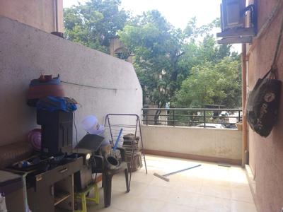 Terrace Image of 650 Sq.ft 1 BHK Apartment / Flat for rent in Anand Nagar, Sinhagad Road Pune for Rs. 17000