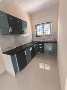 Kitchen Image of 650 Sq.ft 1 BHK Apartment / Flat for rent in Kaggadasapura Bengaluru for Rs. 23500