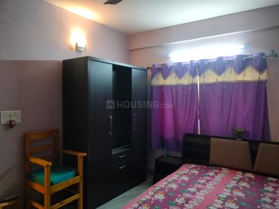 Bedroom Image of 1100 Sq.ft 3 BHK Builder Floor for rent in New Town Kolkata for Rs. 30000