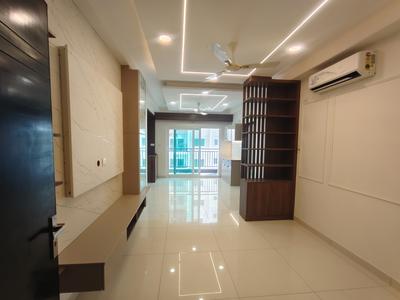 Hall Image of 1340 Sq.ft 2 BHK Apartment / Flat for rent in Aparna Zenon, Manikonda Hyderabad for Rs. 58000