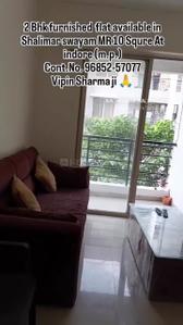Hall Image of 985 Sq.ft 2 BHK Apartment / Flat for rent in Mirchandani Shalimar Swayam, Bhangarh Indore for Rs. 21000