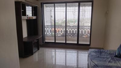 Living Room Image of 650 Sq.ft 1 BHK Apartment / Flat for sale in Kopar Khairane Navi Mumbai for Rs. 10500000