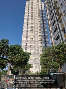 Image of 1500 Sq.ft 3 BHK Apartment / Flat for rent in Baashyaam Pinnacle Crest, Sholinganallur, Chennai for Rs. 45000