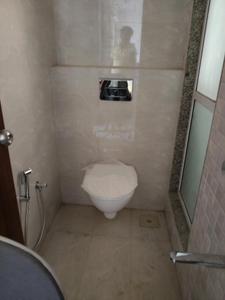 Common Bathroom Image of 690 Sq.ft 1 BHK Apartment / Flat for sale in Codename Montana, Shirdhon Navi Mumbai for Rs. 3500000