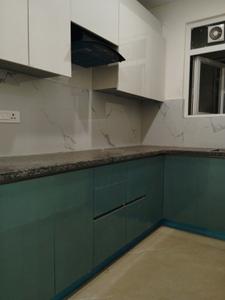 Kitchen Image of 1080 Sq.ft 3 BHK Apartment / Flat for sale in Rajpur New Delhi for Rs. 8000000