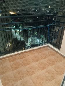 Balcony Image of 550 Sq.ft 1 BHK Apartment / Flat for sale in RG Residency, Sector 120 Noida for Rs. 6200000
