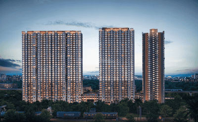 Image of 1498 Sq.ft 3 BHK Apartment / Flat for sale in Godrej Emerald Waters, Pimpri, Pune for Rs. 16200000