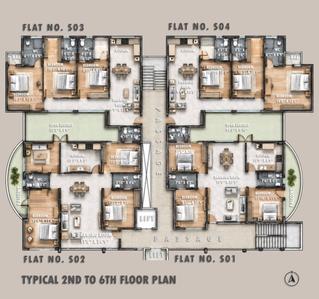 Image of 2300 Sq.ft 4 BHK Apartment / Flat for sale in Seminary Hills, Nagpur for Rs. 12650000