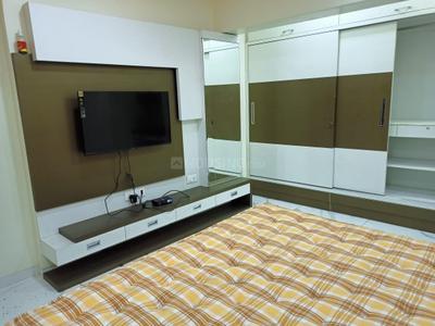 Bedroom Image of 1230 Sq.ft 2 BHK Apartment / Flat for rent in Hermes Complex, Sangamvadi Pune for Rs. 55000