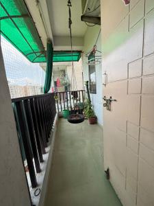 Balcony Image of 1050 Sq.ft 2 BHK Apartment / Flat for sale in Bill Vadodara for Rs. 2600000