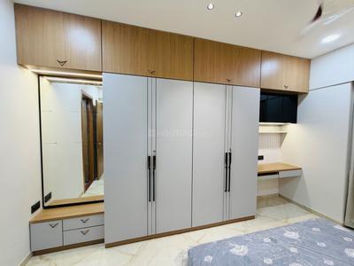 Bedroom Image of 2450 Sq.ft 3 BHK Apartment / Flat for rent in Radhe Infinity, Kudasan Gandhinagar for Rs. 53000