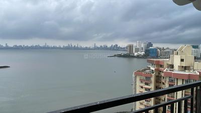Balcony Image of 1800 Sq.ft 3 BHK Apartment / Flat for rent in Maker Tower, Cuffe Parade Mumbai for Rs. 500000