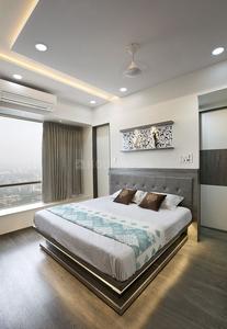 Bedroom Image of 1500 Sq.ft 2 BHK Independent House for rent in Arjun Pearl, Ghatlodiya Ahmedabad for Rs. 17000