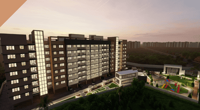 Image of 558 Sq.ft 1 BHK Apartment / Flat for sale in CJ Greens, Rasayani, Navi Mumbai for Rs. 2500000