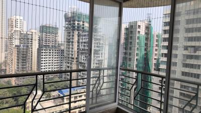 Balcony Image of 1300 Sq.ft 3 BHK Apartment / Flat for rent in Jamaica Fortune Grand, Agripada Mumbai for Rs. 150000