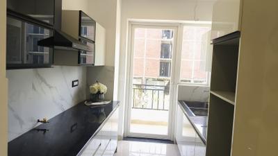 Kitchen Image of 1850 Sq.ft 3 BHK Apartment / Flat for sale in Aura Homes, Nabha Zirakpur for Rs. 8500000