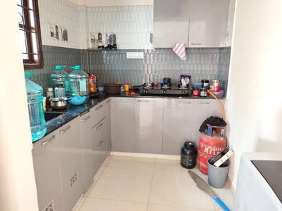 Kitchen Image of 600 Sq.ft 1 BHK Builder Floor for rent in Kaggadasapura Bengaluru for Rs. 20000
