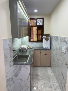 Kitchen Image of 580 Sq.ft 2 BHK Builder Floor for sale in Laxmi Nagar New Delhi for Rs. 6000000