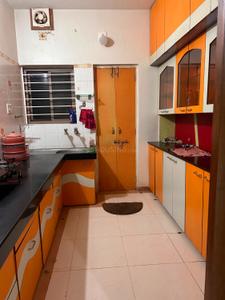 Kitchen Image of 1400 Sq.ft 2 BHK Independent House for rent in Swagat City, Adalaj Gandhinagar for Rs. 27000