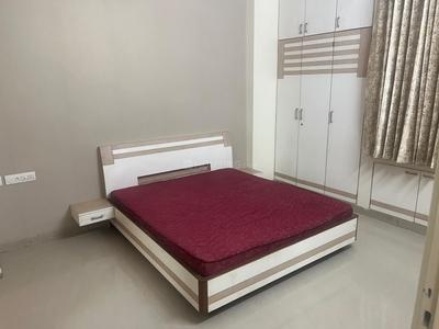 Bedroom Image of 1200 Sq.ft 2 BHK Apartment / Flat for rent in Malviya Nagar Jaipur for Rs. 30000