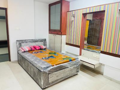 Bedroom Image of 1322 Sq.ft 2 BHK Apartment / Flat for rent in Shyamal Ahmedabad for Rs. 25000