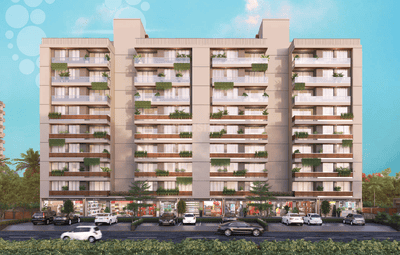 Image of 1377 Sq.ft 2 BHK Apartment / Flat for sale in Vavol, Gandhinagar for Rs. 5100000