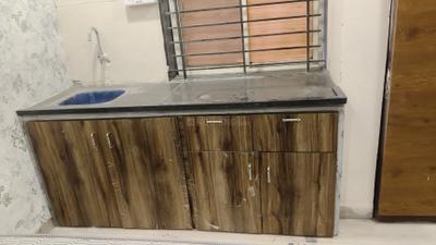 Kitchen Image of 250 Sq.ft 1 RK Apartment / Flat for rent in Mahalakshmi Nagar Indore for Rs. 12500