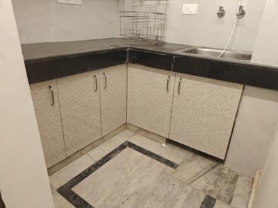 Kitchen Image of 600 Sq.ft 1 BHK Builder Floor for rent in Sector 55 Gurgaon for Rs. 27000