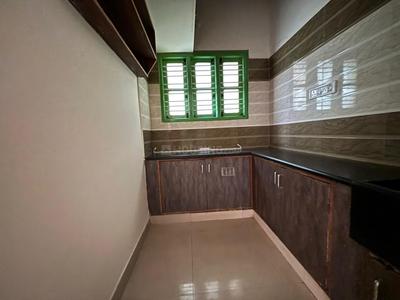 Kitchen Image of 490 Sq.ft 1 BHK Independent House for rent in C V Raman Nagar Bengaluru for Rs. 15000
