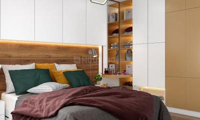 Bedroom Image of 1021 Sq.ft 2 BHK Apartment / Flat for sale in Mangalam Melizma, Kiwale Pune for Rs. 5911000